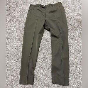 Brooks Brothers Men’s khaki/olive Dress Pants 36x30